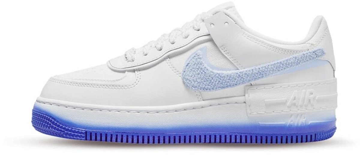 Nike Air Force 1 Shadow ‘ Tint’ Chenille Swoosh Pack Blauw
