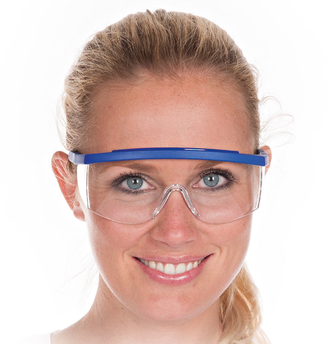 Hygostar veiligheidsbril - Beschermingsbril - Blauw - Fit - 1 Stuk