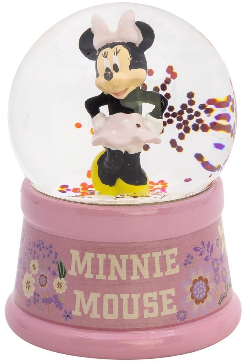 Disney Minnie Mouse Sneeuwbol Meisjes – Glitter Snow Globe Cadeau Decoratie