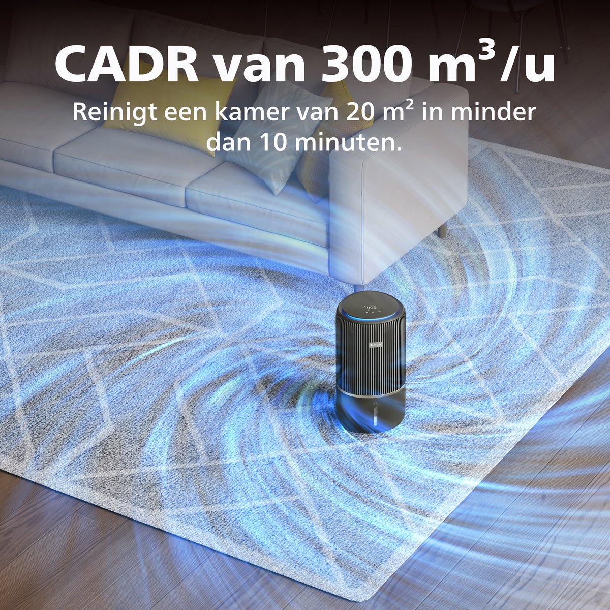 Philips PureProtect 3400 Series - CADR 300m3/u - Ruimtes tot 78m2 thumbnail 4