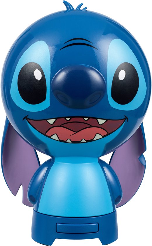 Bluetooth speaker Stitch draagbaar met geluidseffecten, oplaadbaar, compact, Disney figuur, draadloos, USB-C kabel
