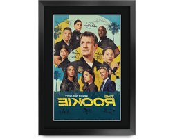 Poster Televisieprogramma - Wanddecoratie Fanartikel - Woonkamer Decoratie - Gedrukte Gesigneerde Replica - A3 45x33 cm - Zwart