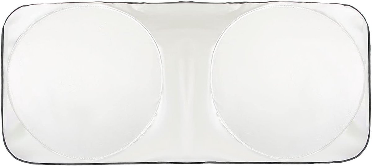 Opvouwbare Zonneklepbeschermer voor Raam en Voorruit, Effectieve Hitte- en UV-bescherming, Auto-interieuraccessoires voor Comfort en Bescherming (190 * 90)