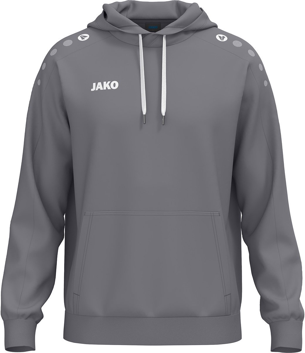 Jako One Sweater Met Kap Kinderen - Grijs | Maat: 152