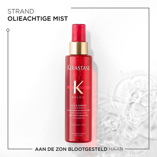 Kérastase Soleil Huile Sirène - Leave-in zoutspray die het haar textuur geeft - 150ml