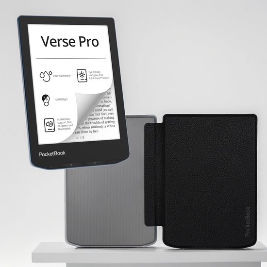 PocketBook Verse Pro Azure e-reader – Inclusief Transparan ... - cover