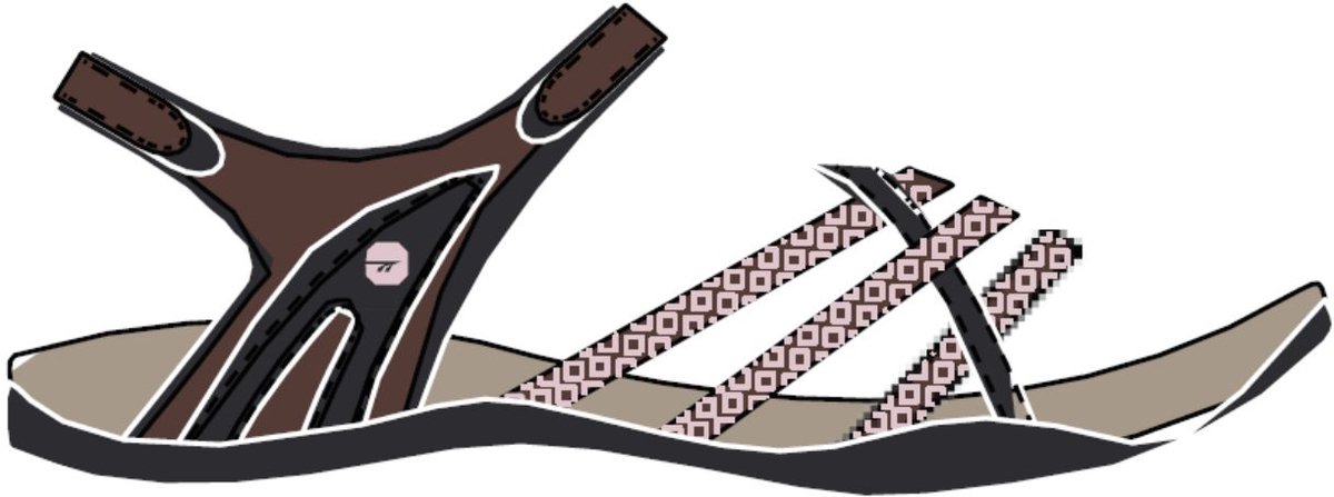 Hi-Tec Sandalen Savanna II Dames – Wandelschoenen voor Vrouwen Zwart