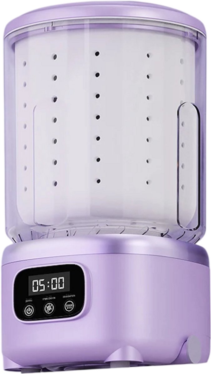 2L Draagbare Mini Wasmachine – Draadloos Oplaadbaar Mini Wasmachine, Compacte Reis Wasmachine - Voor Ondergoed, Sokken en Kleding van Huisdieren