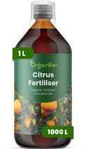 Vloeibare Meststof Voor Citrus 1 L Voor 1000 L - Npk 2-1-8 - Citrussoorten - Krachtige Groei - Bloei - Sterke Vruchtzetting - Sterke Wortels - Aromatische Vruchten - Hittebestendig - Bladkleur - Gezonde Kroon - Binnen-Citrus - Organifer