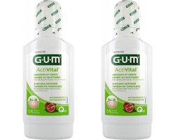 GUM Mondspoelmiddel ActiVital Multi Pack - 2 x 300 ml