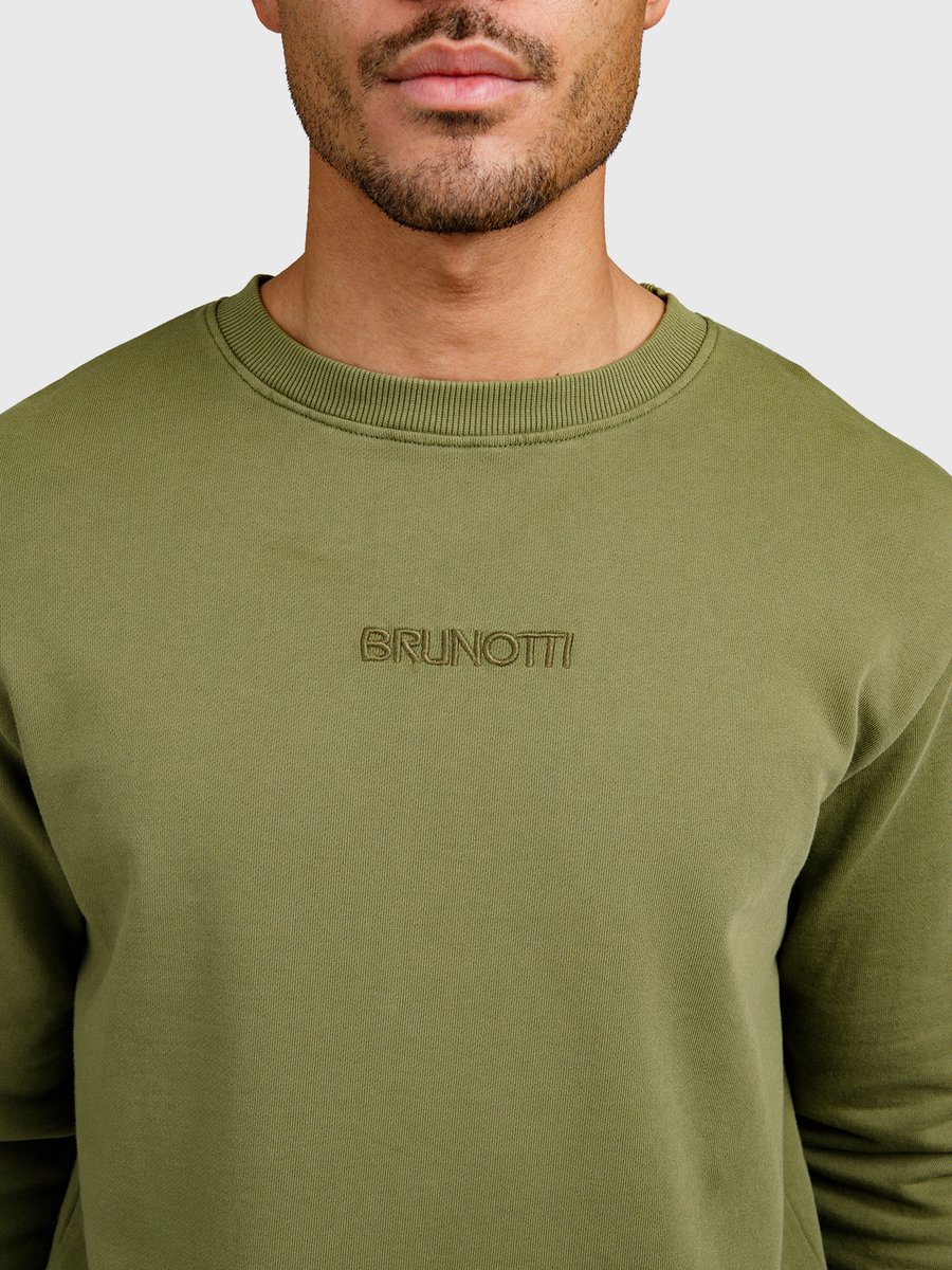 Brunotti Esseries Sweater Heren 100% Katoen Crewneck L Mayfly