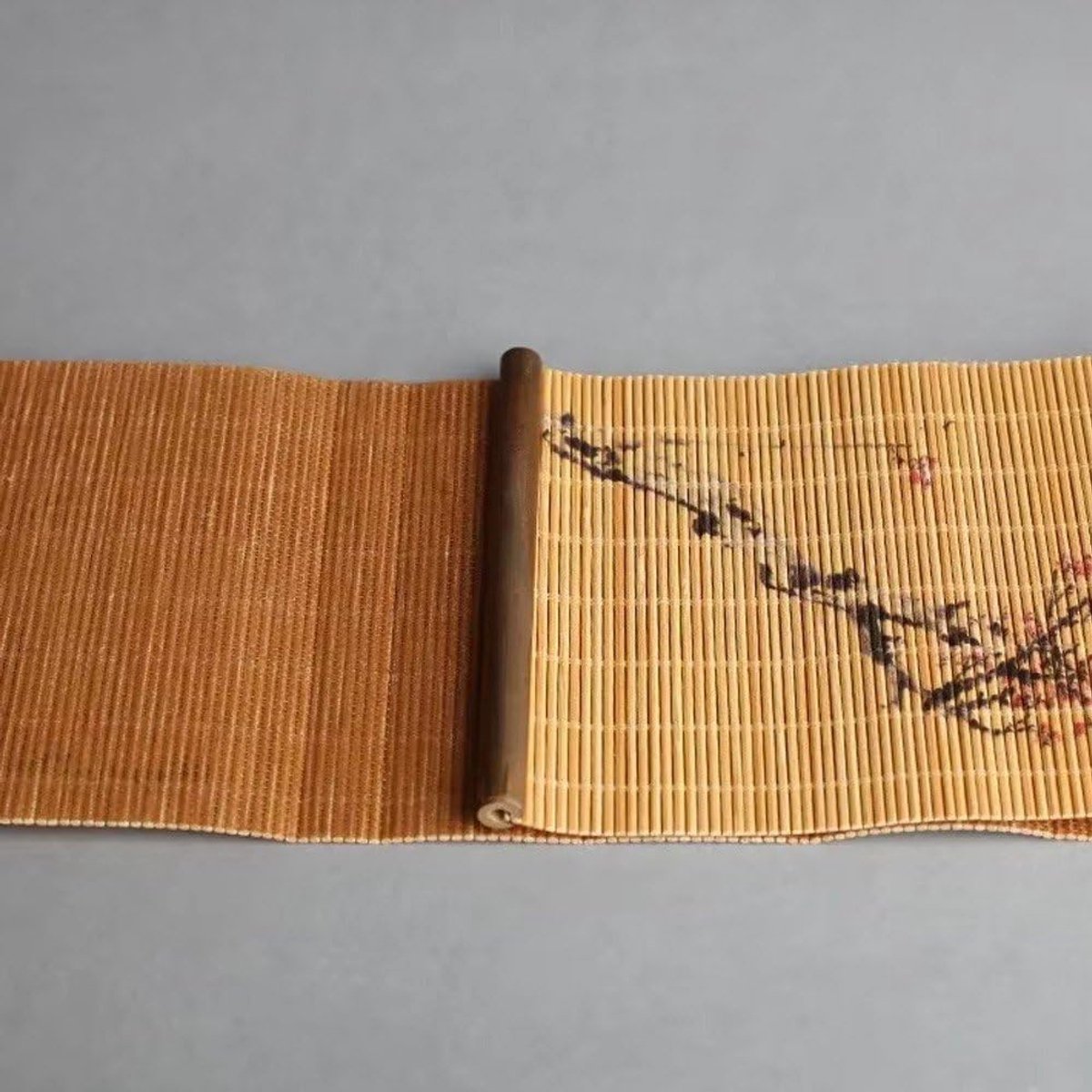 Bamboe Mat - Thee Tafelkleed - Thee Ceremonie - Natuurlijk Materiaal - 45x10 cm - Natuurlijk