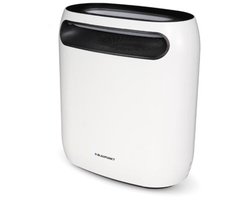 Blaupunkt Elektrische insectenvanger met LED UV, ventilator en timer, stille werking, 2 modi, verwijderbare opvangbak, krachtige insectenval voor binnen, geschikt voor ruimtes tot 60 m², wit