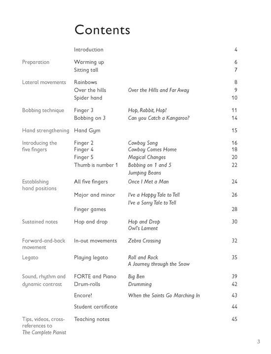Piano Techniek - Muziekles Boek - Beginner Piano Leren - Gezonde Techniek Basis - 48 Pagina's - Niet Van Toepassing — afbeelding 3