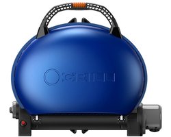 O-Grill 500 Gas BBQ - Draagbare Gas BBQ - Compact & Krachtig - Camping / Balkon - Blauw