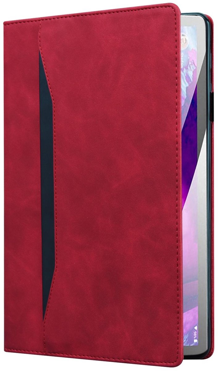 Luxe Bescherm-Etui Hoes Map geschikt voor Xiaomi Redmi Pad 2 - 11" - Rood