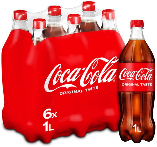 Coca Cola | Regular | 6 x 1 liter