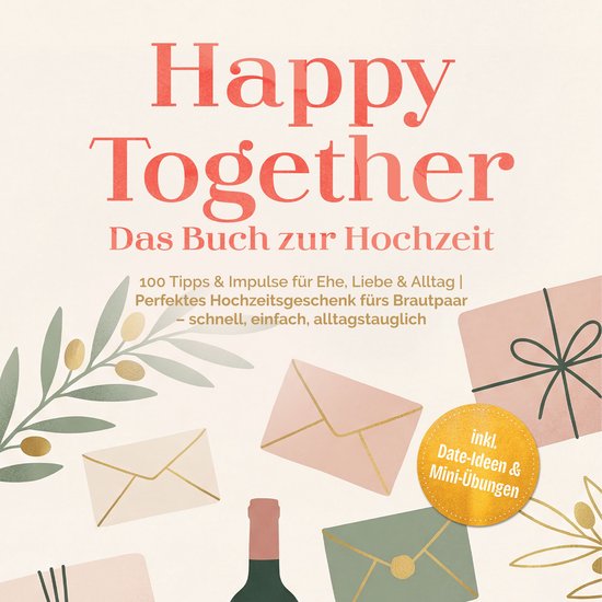 Happy Together – Das Buch zur Hochzeit: 100 Tipps & Impuls ... - cover
