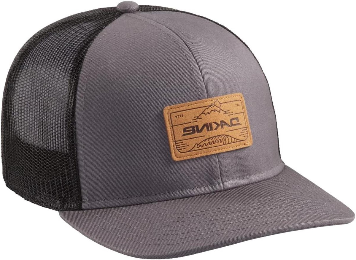 Trucker Cap - Pet Hoofddeksel - Bescherming tegen zon - Mesh achterkant - 21 x 21 x 11.5 cm - Grijs