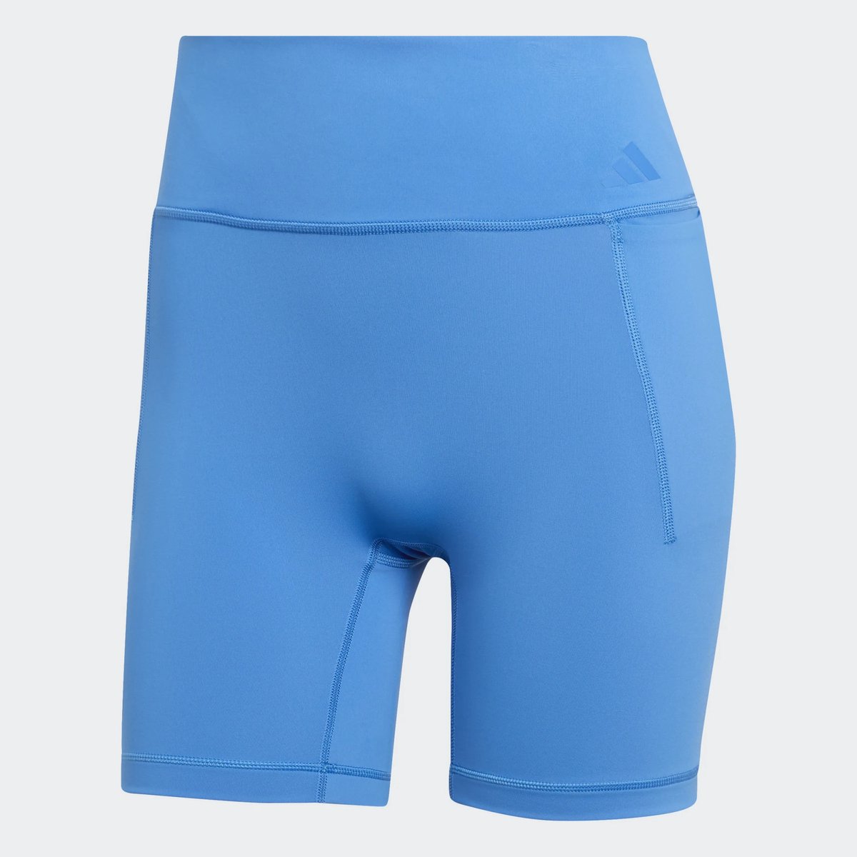 Adidas Dames Trainingshort Optime Kobalt Blauw