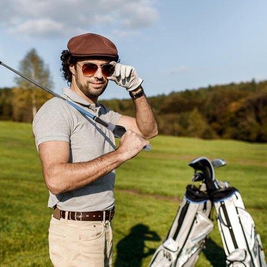 Golf Swing Trainer - Golf Grip Hulp - Golfswing Oefenen - Past op de meeste clubs - 15 cm - Donkergrijs van GOLF — afbeelding 4