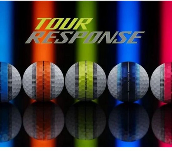 TaylorMade Tour Response Stripe Multi Golfballen 2026 - Wit - 12 Stuks van Merkloos — afbeelding 2