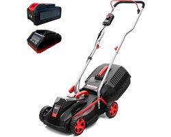 Florixa® Grasmaaier Accu - Grasmaaier Elektrisch - Grasmaaier Benzine - Grasmaaier Benzine Zelftrekkend - 42cm x 118cm x 100cm; 12.5 kg