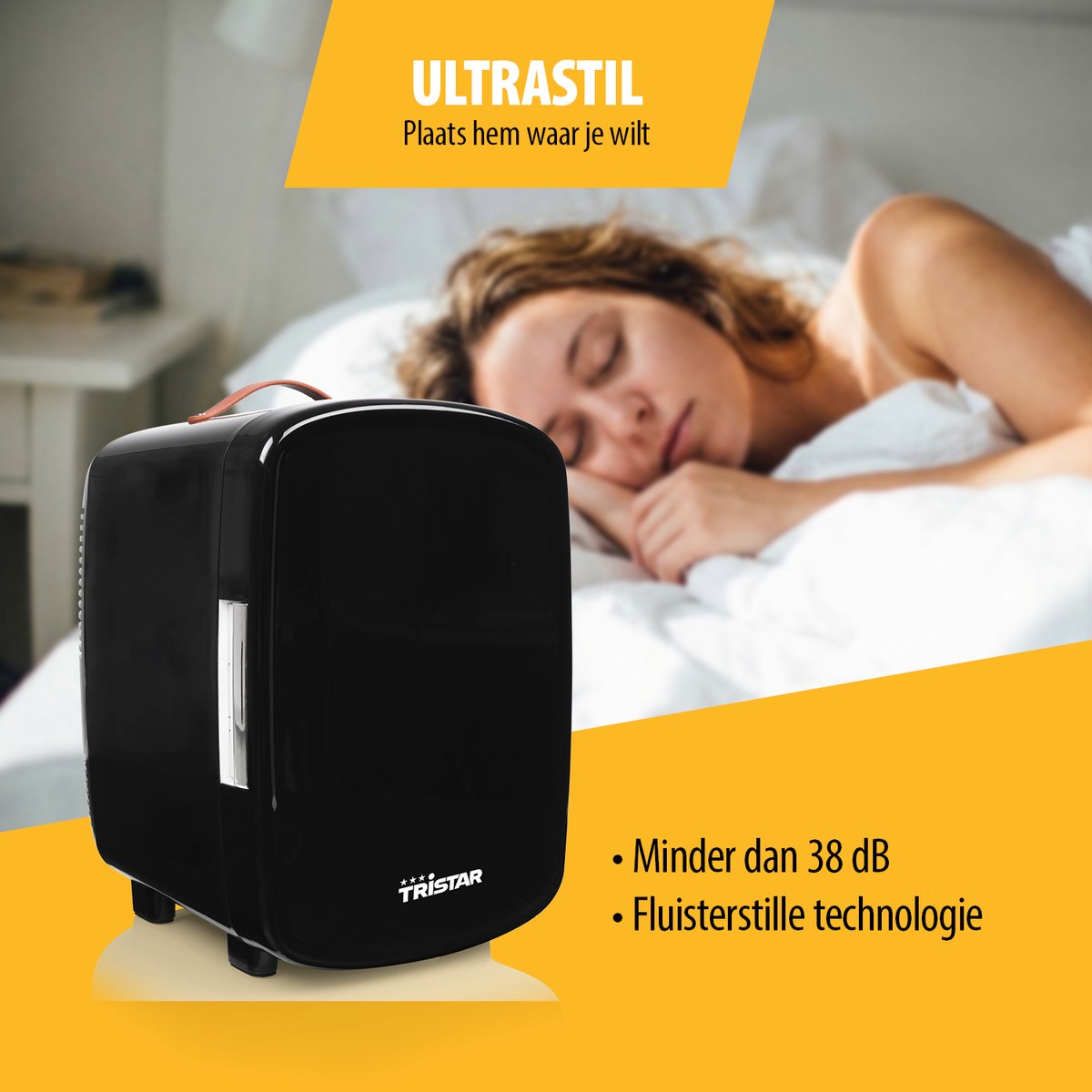 Tristar KB-7610 - Mini Koelkast - 10 L - Make-up Skin Care Koelkast - Gaming Koelkast - Camping Koelkast - 12/230V — afbeelding 7