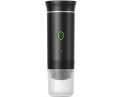 ByRoos Koffiezetapparaat - 3-in-1 - 70ml - Koffie - Vakantie - Camping - Camperen - Reisformaat- Draadloos - Elektrisch - Zwart - Compact