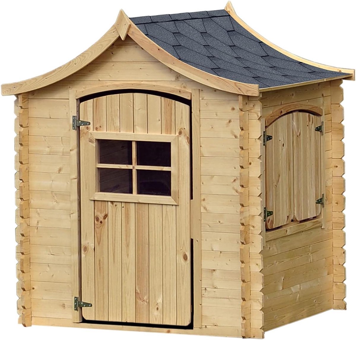 Dakshingles Set - Bitumen Bedekking - Tuinhuis Afwerken - Weerbestendig Materiaal - 3 m² Dekking - Grijs