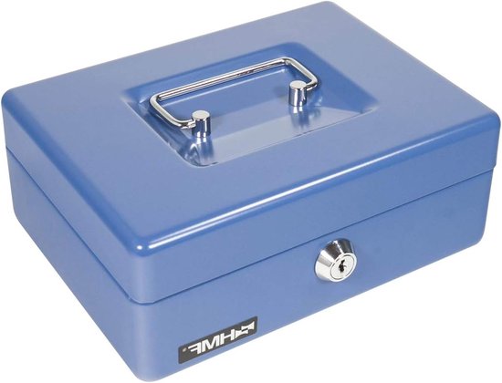 Euro Munt Tray 20 x 16 x 9 cm - Blauw, Organiseer Muntjes, Ideaal voor Thuis en Kantoor — afbeelding 3