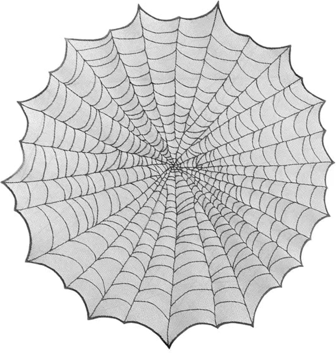 Tafelkleed Rond Spinnenweb (124cm)