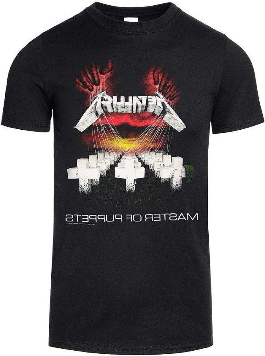 Band T-shirt - Muziek shirt - Vrije tijd - 100% Katoen - Unisex - Zwart
