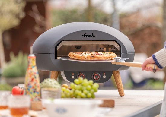 Pizzaoven Elektrisch voor Tuin en Terras staand- en tafelmodel Wooh Fira — afbeelding 3