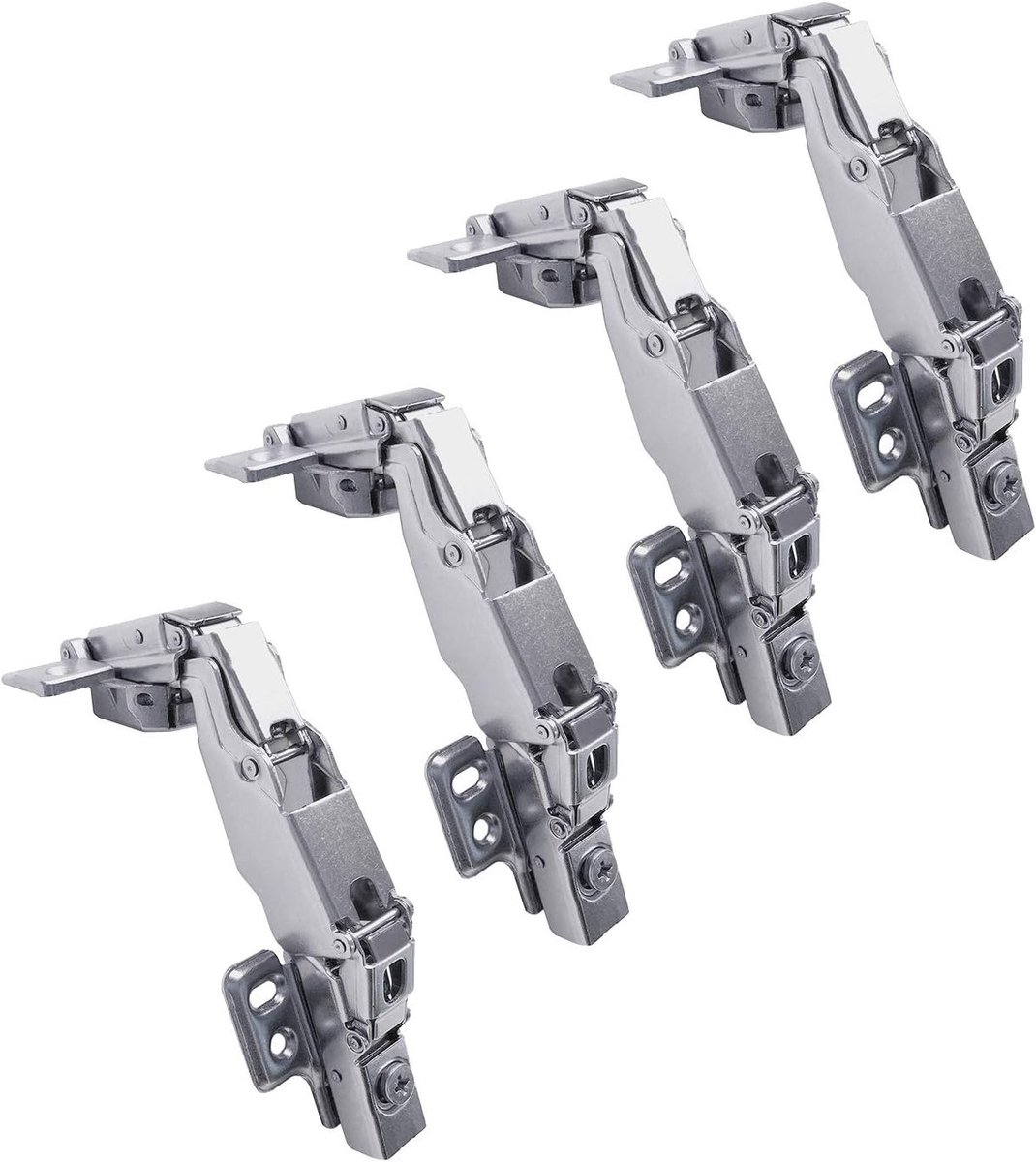 35mm Soft Close Scharnieren met Hydraulische Demper voor Keuken- en Kasten deuren - 4 Stuks Automatische Demping en Eenvoudige Installatie