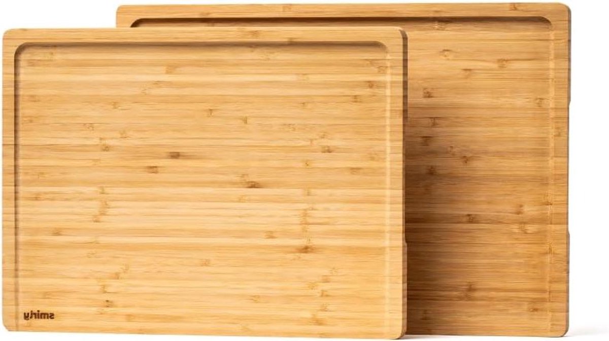 Kaasplank Set - Dienblad - Gasten Ontvangen - Bamboe Materiaal - Rechthoekig - Bruin