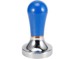 Espresso Tamper - Koffie Aanstamper - Koffie Bereiden - Gelijkmatige Druk - 57 mm - Donkerblauw