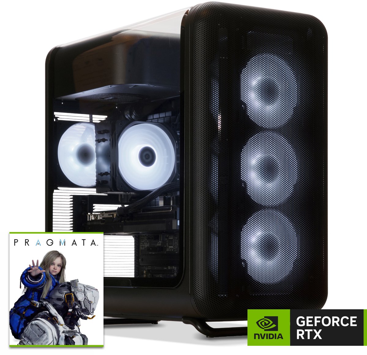 Sedatech Pro Gaming PC • Intel Core Ultra 7 270K Plus 24x 3.7GHz • Geforce RTX5070 • 32Gb DDR5 • 1Tb SSD M.2 • WiFi • Bluetooth, USB C • Windows 11 • Desktop computer