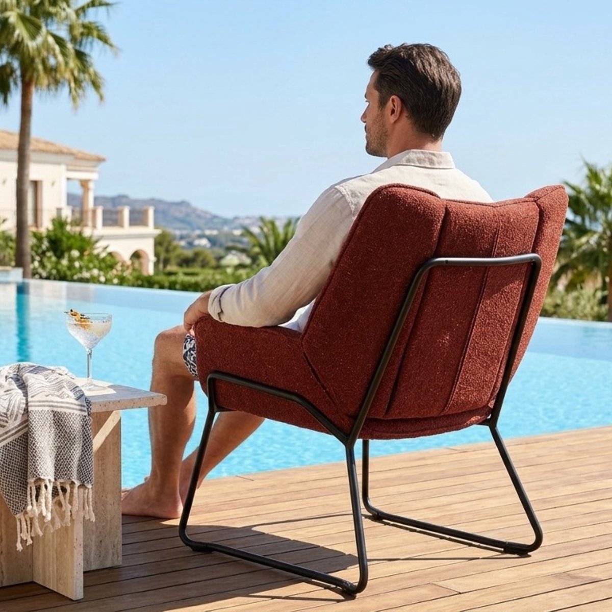 Fauteuil – Meuble Paris Luxe - Paris Luxe Chenille Oorfauteuil – - Medahomestore