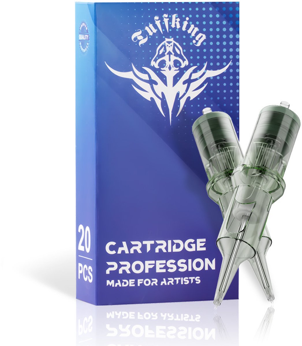 Tattoo Naald Cartridges - 20 Stuks - Voor alle gangbare tatoeage machines - cartridge naalden