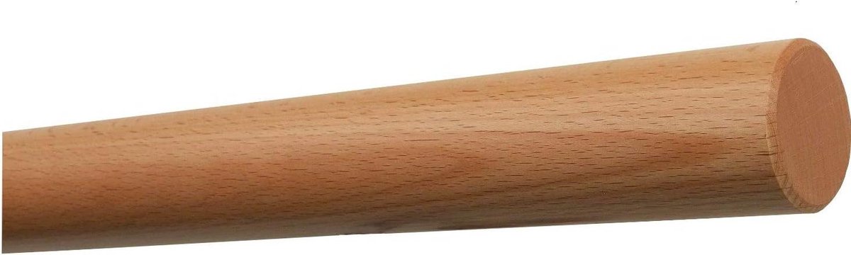 Beuken trap leuning - Wand handgreep hout - Veilig traplopen - Klaar voor montage - 200 cm - Niet gespecificeerd