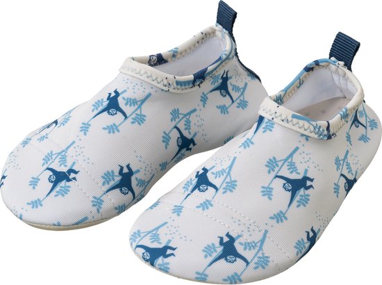 Fresk Zwemschoenen 21/22 -UV 50-bescherming – Antislip Strandschoenen – Quick Dry – Waterschoenen voor Kinderen – Elastische Pasvorm Jongens - Creme - Monkey