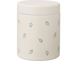 Fresk Thermos Lunchbox 500 ml - RVS Voedselcontainer - BPA-vrij - Lekvrije dop - Thermosbeker - Food Jar tot 6 Uur Warm - Lunchpot - Voedselpot - Ecru - Berries