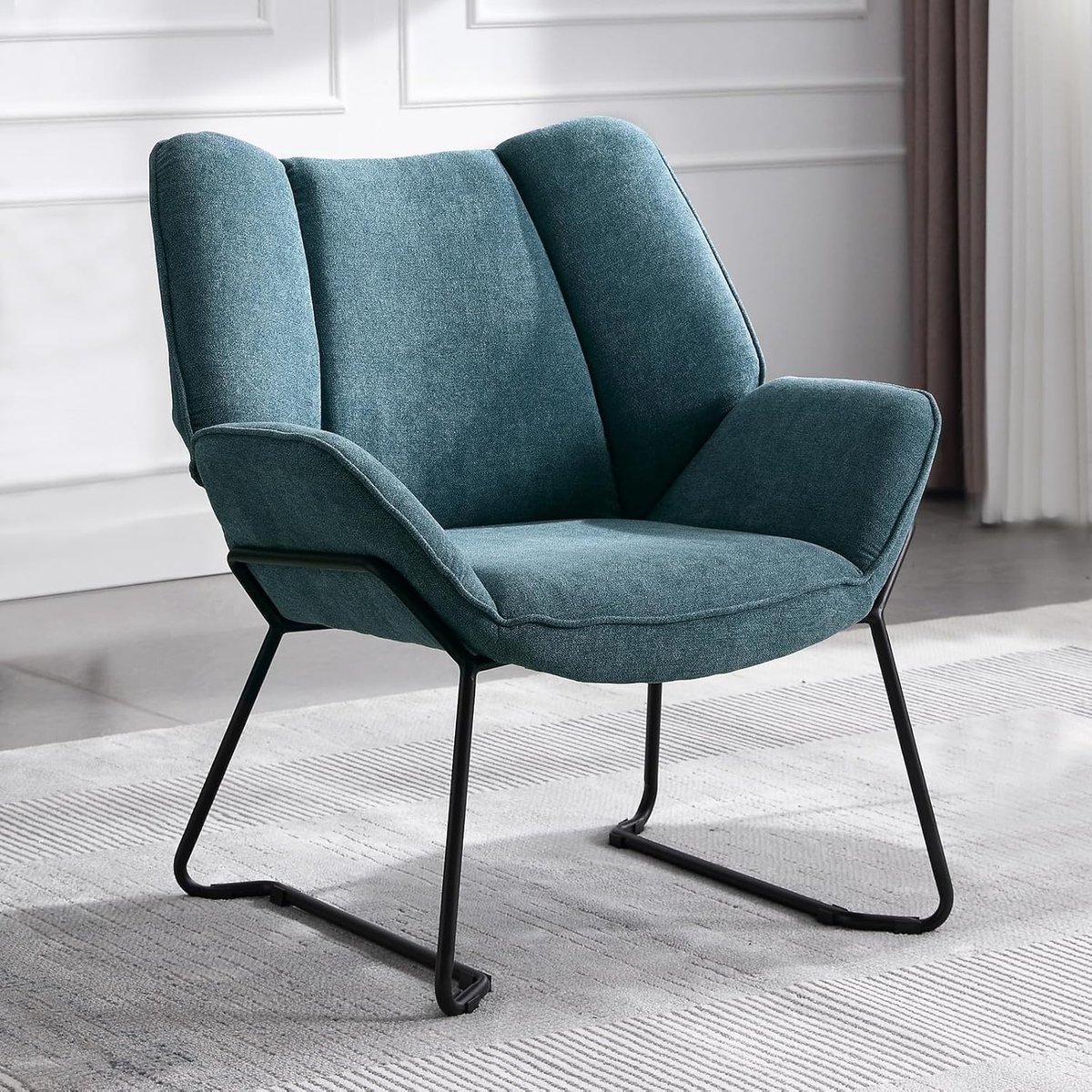 Fauteuil – Meuble Paris Luxe - Paris Luxe Chenille Lounge Stoel - Medahomestore