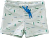 Fresk UV Zwembroek voor Jongens 98 - Sneldrogende Zwemkleding - UV-bescherming UPF 50 - Zwemshort Kinderen - Groen - Surf Boy