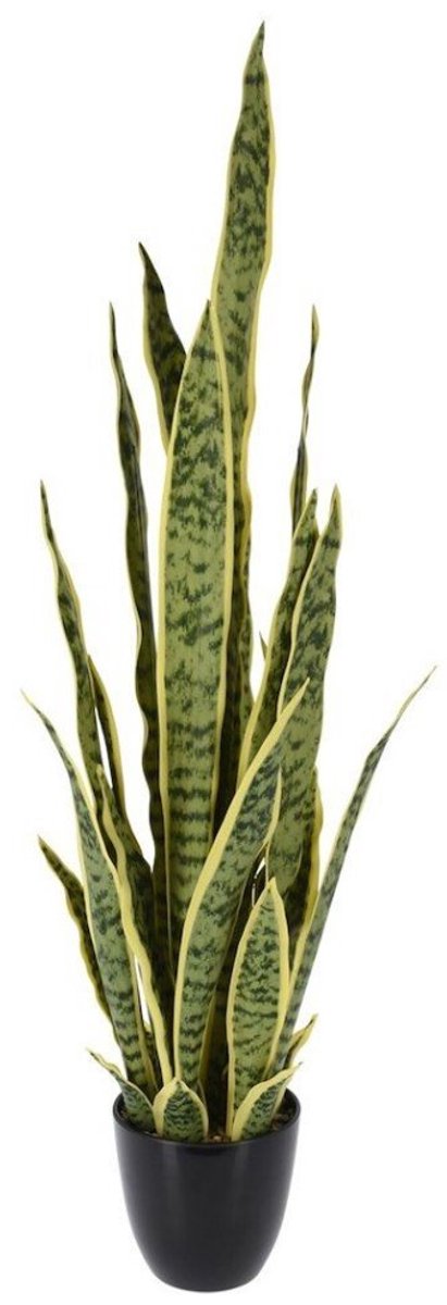 Pro Garden Kunstplant Sansevieria 92 cm Groen/Geel
