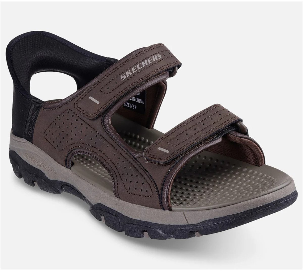 SKECHERS TRESMEN REECE 205289WW-CHOC, 205289WW-CHOC, Male, Multicolor