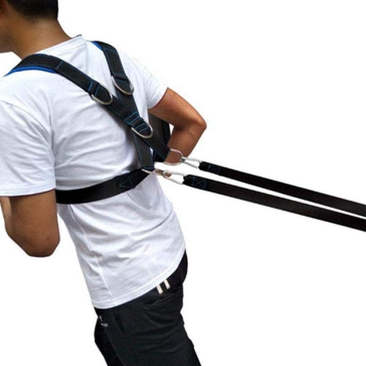 Verstelbare Schouderharnas voor Snelheidstraining met Weerstandsband - Ideaal voor Kracht, Uithoudingsvermogen en Sporttraining