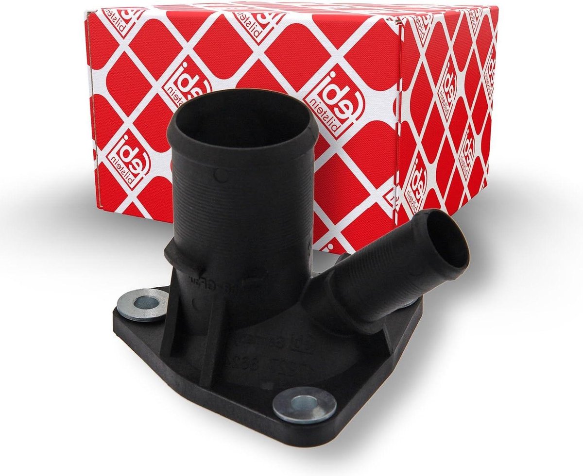 Koelwaterflens - Thermostaatflens - Auto Motoronderhoud - Kunststof Materiaal - 3.15 x 3.27 x 3.66 cm - Zwart