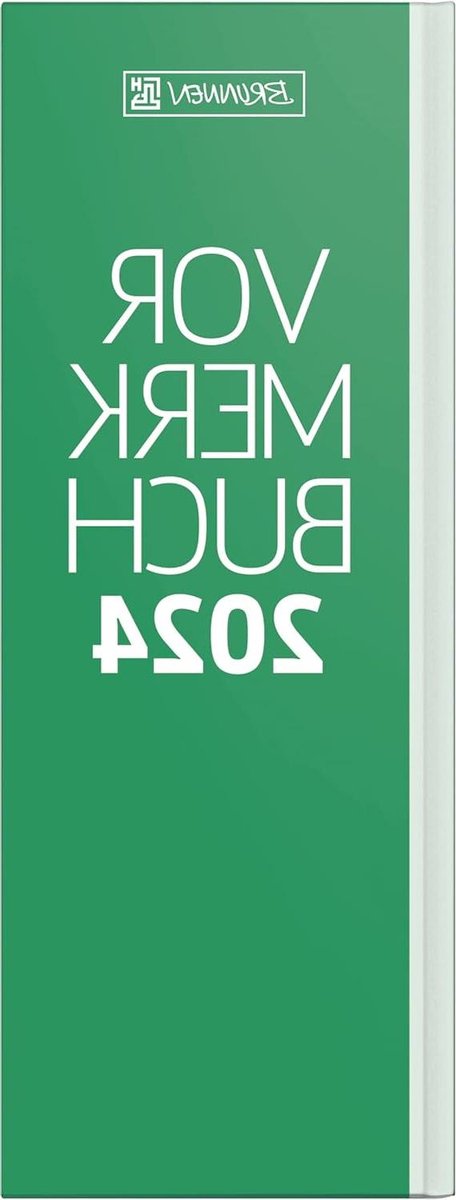 Dagkalender 2024 - Afsprakenboek Planner - Tijd Beheer - Halve Uur Indeling - 10.8 x 29.7 cm - Groen